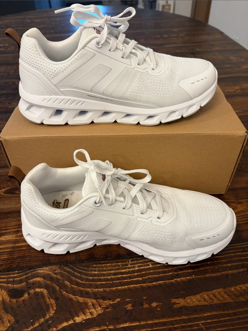 Avia Women's White Mesh Athletic Sneakers